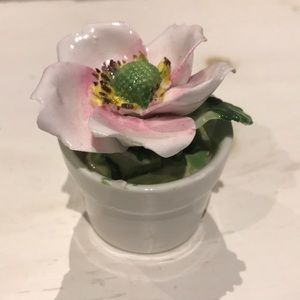 Vintage Radnor Hand Made Bone China Staffordshire England Flower Pot